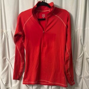 Nike Pro Red Half-Zip Pullover